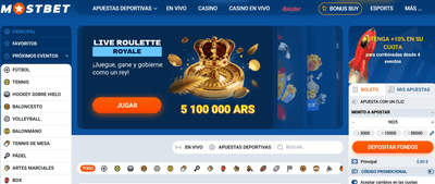 Mostbet: apuestas deportivas y casino online en Argentina